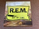 vinyl record LP   R.E.M REM   Out Of Time  1st UK presing A-1 B-1