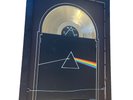 Pink  Floyd Record Gold Framed Dark Side Of Moon Fancy Mat Signed