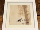 Griff - One Foot in Front of the Other. 12” CLEAR LP + SIGNED FRAMED BACK-DROP.