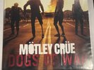 MOTLEY CRUE DOGS OF WAR RED SPLATTER 7”  VINYL  RECORD SOLD OUT  415/666