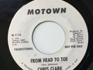 CHRIS CLARK - FROM HEAD TO TOE - MOTOWN PROMO M114. VG+