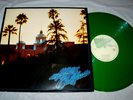 The Eagles - Hotel California 1976 Import Green Vinyl LP EXC Gemany/Holland