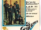 Les 5 Gentlemen   Qu'as tu Katioucha       7'  EP 45 tours