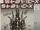 Static-X - Machine - Signed Vinyl Silver Swirl Limited Edition AUTOGRAPHED