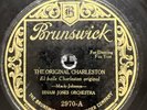 Jazz-78 RPM-Isham Jones Orchestra-The Original Charleston/Sweet Man-V+