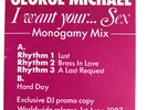 GEORGE MICHAEL -I Want Your Sex- Rare UK 12” White Label Test Pressing (Vinyl)