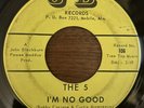 Garage THE 5 - I've Lost My Girl / I'm No Good 45 RARE 1965 JB Mobile Alabama