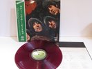 The Beatles Rubber Soul AP-8156 W/OBI Insert JAPAN RED Vinyl LP S294