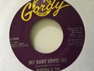 MARTHA & THE VANDELLAS - MY BABY LOVES ME - GORDY 7048. VG+