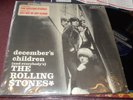 ROLLING STONES DECEMBERS CHILDREN LP RARE HYPE DECAL SHRINK LONDON STEREO VG+