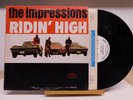 Impressions soul mono Promo LP Ridin' High on ABC-Paramount