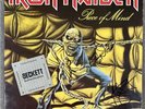 Adrian Smith Nicko Signed Iron Maiden Piece Of Mind 1983 EMI Album Record Vinyl