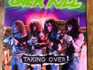 Overkill: Taking Over Original 1987 First Press Promo Vinyl Thrash Metal