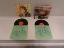 BOB DYLAN BLONDE ON LP  UK CBS w/ SONG STICKER/IN-STORE PROMO DISPLAY
