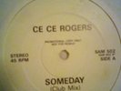 Ce Ce Rogers - Someday (ATLANTIC) SAM 502 (1988, UK Promo) RARE Piano House