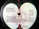 Beatles LP 1970 Yesterday and Today Mfd. By Apple on B-Side Thought Not to Exist