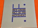 New Order Movement Vinyl LP NEW Sealed (Reissue) Import Factory London Records