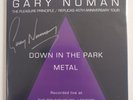 GARY NUMAN DOWN IN THE PARK/METAL (LIVE ROUNDHOUSE) LTD COLOURED 7