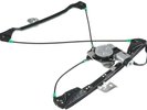 Front Left Driver Side Power Window Regulator with Motor Compatible with Pontiac