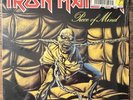 IRON MAIDEN 1983 Vintage Vinyl Record PIECE OF MIND Album The TROOPER In Shrink