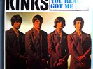 THE KINKS YOU REALLY GOT ME RARE ORIG '64 REPRISE 3-TONE MONO LP ROCK MILESTONE