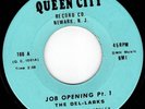 The Del-Larks - Job Opening - (Queen City)  Re-issue/Boot