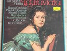 VERDI La Traviata CARLOS KLEIBER DOMINGO Munich ED1 DGG STEREO 2LP Box MINT
