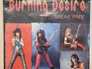 NEW Sealed - HTF Limited Release Metal LP - BURNING DESIRE Break Free 1987 - RB1
