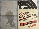 Cheech & Chong Big Bambu 1972 Ode W/Rolling Paper Cleaned/Played VG+ Vinyl 420