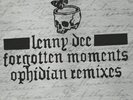 Lenny Dee - Forgotten Moments GABBER GABBA HARDCORE TECHNO ISL18RP Transparent