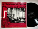 Stuyvesant NY St George's Episcopal Christmastide Lessons Carols Vinyl LP Record