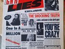 Guns N' Roses – G N' R Lies Uncensored covr Orig 1988 In Shrink Inner & Sticker