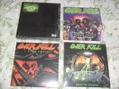 OVERKILL -THE ATLANTIC YEARS- AWESOME LP VINYL BOX SET 