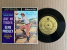 ELVIS PRESLEY LOVE ME TENDER GOLD BLACK LABEL AUSTRALIAN RELEASE  EP 7