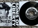 Sons Of Liberty Justice Denied 7” EP 50 Made  ISD Rebelles ROR Rock O Rama Rare