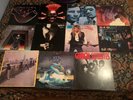 Hard Rock/Metal 11 Vinyl LP Lot-Whitesnake/Krokus/GTR/UFO/Helix/REO/AXE/Asia/VG