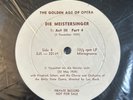 DIE MEISTERSINGER EJS 224 THE GOLDEN AGE OF OPERA PRIVATE RARE VTG #7