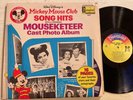 Walt Disney Mickey Mouse Club Song Hits LP Disneyland Stereo + Photo Book M-