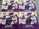 4 x BUDDY HOLLY 78 rpm RECORDS - PEGGY SUE - RAVE ON - IT DOESNT MATTER ANYMORE