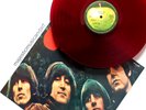 VINTAGE APPLE RED VINYL THE BEATLES RUBBER SOUL LP NM VERY RARE