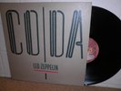 LED ZEPPELIN - Coda LP Swan Song 90051-1 1982  Embossed Cover w/Inner NM / NM