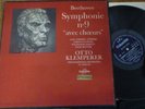 OTTO KLEMPERER / BEETHOVEN symphony no 9    / COLUMBIA SAXF 167/8