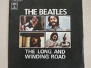 THE BEATLES THE LONG AND WINDING ROAD RARE DARK BLUE LABEL SG 45 SPAIN EDIT EX+