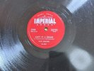 FATS DOMINO on NICE vg++ cond. IMPERIAL 78  AIN'T IT A SHAME b/w LA-LA    dh 316
