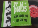 THE BEATLES RARE NORWAY SP SHE LOVES YOU R 5055 1963