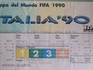 MARADONA Argentina vs Italy 1990 Italia 90 WORLD CUP SEMI FINAL Ticket MEGA