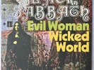 Black Sabbath Evil Woman/Wicked World 45