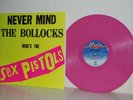 Sex Pistols. Never Mind the Bollocks. Pink Vinyl Album.