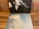 X2 John Lennon Imagine & Yoko Ono 12'' Vinyl LP Records / Albums Lot