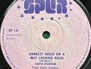 KEITH HUDSON Darkest Night On A Wet Looking Road SPUR SP1 1971 Creole Vinyl EX+